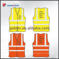 Chaleco personalizado Hi Vis chaleco de seguridad Hi Viz, chaleco reflectante de color EN471